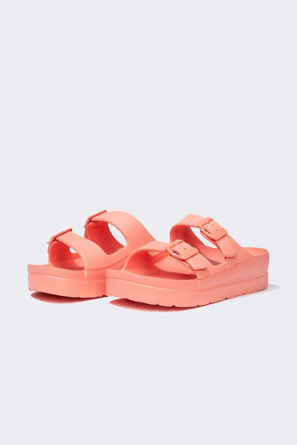 DeFacto-High Sole Double Banded Women's Eva Slippers - C0701AX24SM 1