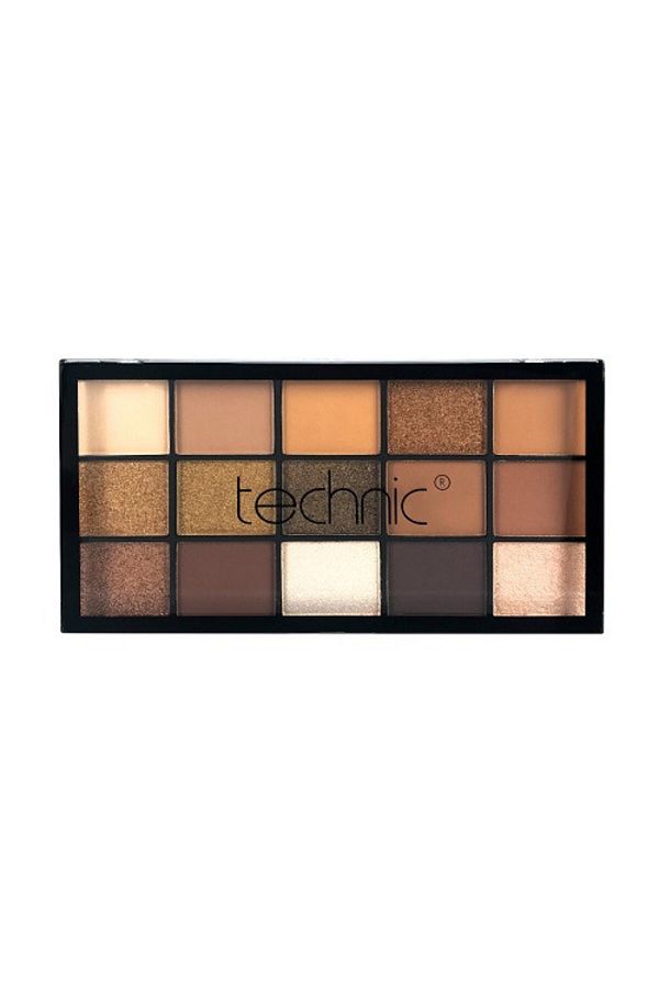 TECHNIC-Eye Shadow Palette, Pressed Pigment, Boujee, 15 Colors 1