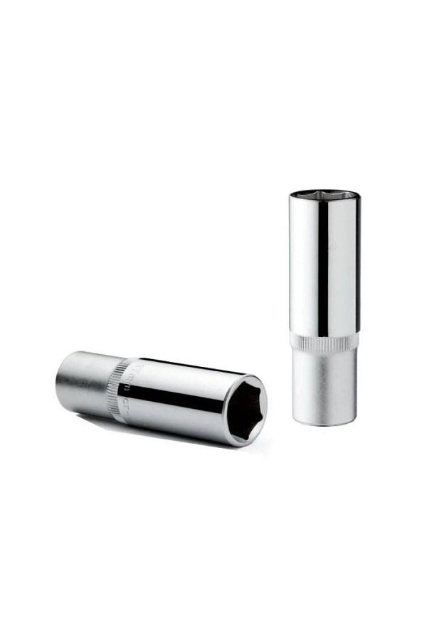 Nt Tools-8 mm.1/2" Long Socket Wrench - Hexagonal NCL12U08 1
