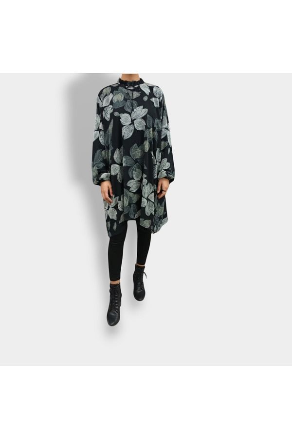 Dirhem-Chiffon Lined Tunic 1