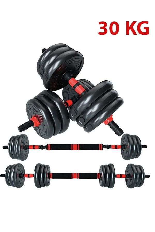 Fitness World-مجموعة دمبل بأوزان قابلة للتعديل 30 كجم 1