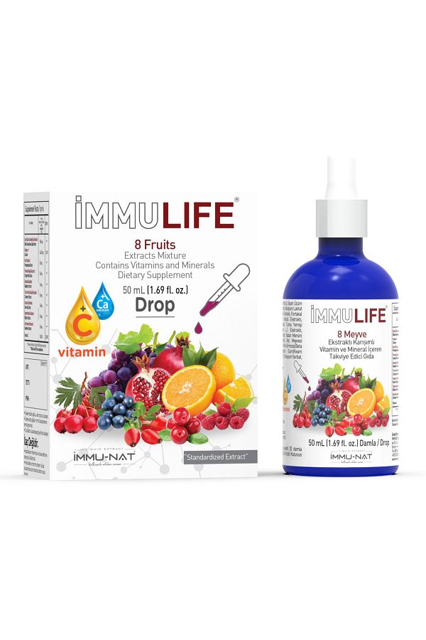 İmmu-Nat-ImmuLife8 - Fruit Mixed 50ml Extract Drop 1