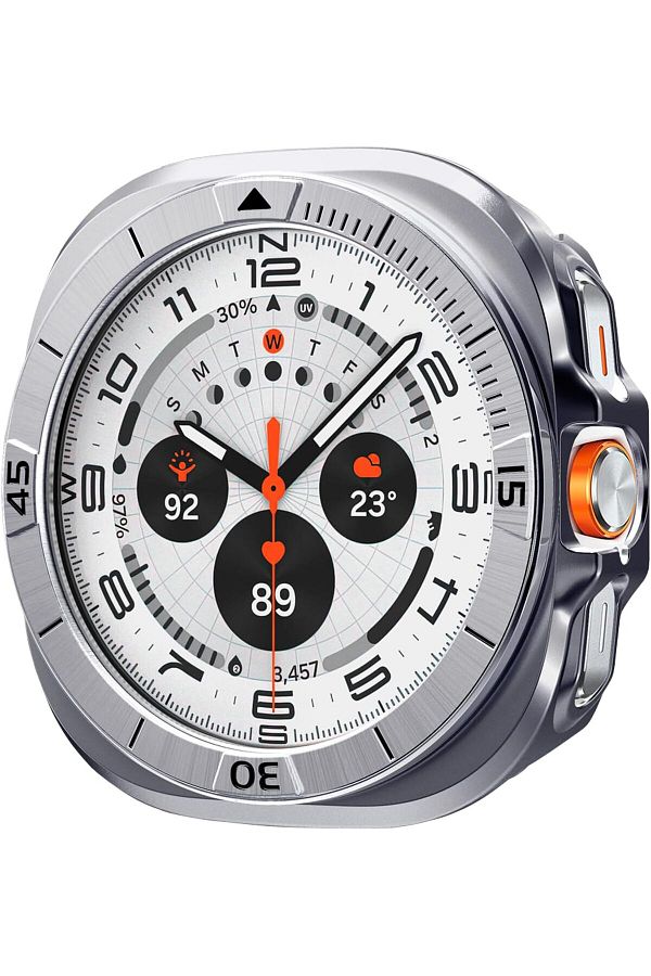 Spigen-Bezel Tune Pro For Samsung Galaxy Watch Ultra 47mm Bezel Ring Protector cover with - Silver 1