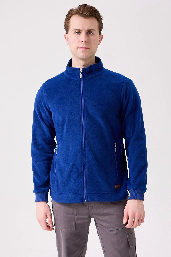 Kardelen İş Elbiseleri-Galanthus Fleece Coat Men's Zip-Up Warm Comfortable and Durable Winter Fleece 1