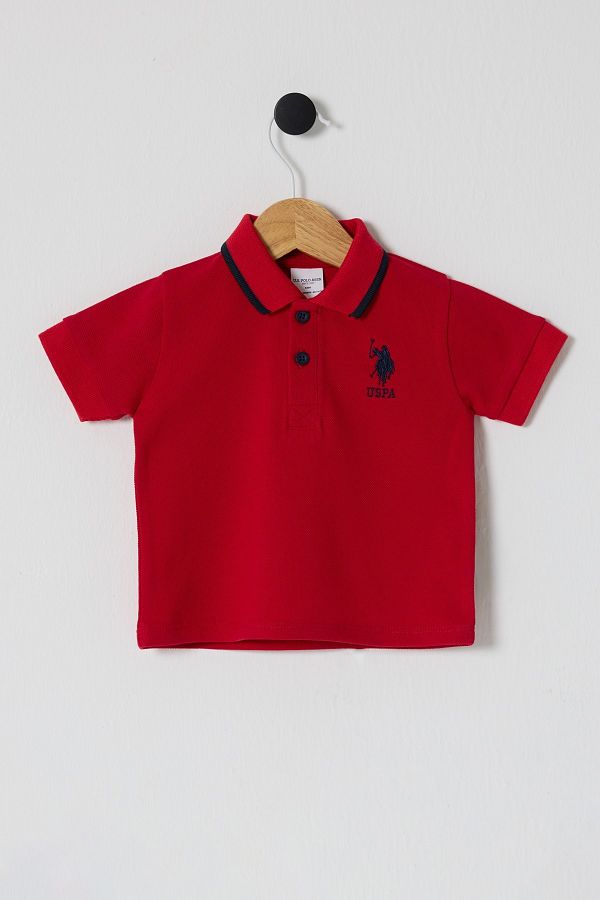U.S. Polo Assn.-يو اس بولو اسن. تي شيرت بيبي بوي بياقة بولو USB2511 1