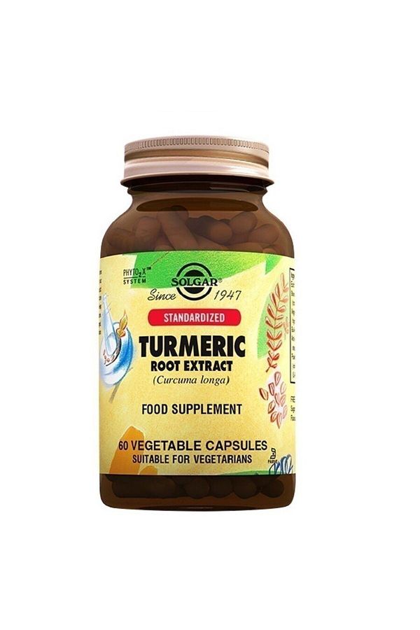 Solgar-Turmeric Root Extract 60 Capsules 1