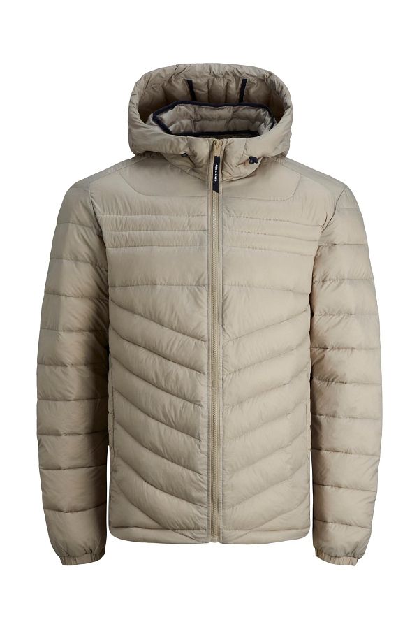 Jack & Jones-Palton bej pentru bărbați Jjehero Puffer Hood Noos - 12211785 1