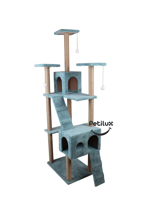 Petilux-Residence Cat Scratch and Cat Playhouse 1