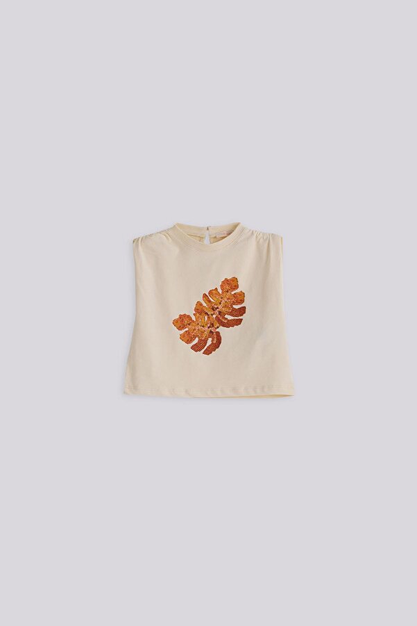 GB Baby BG Store Kız Bebek Ekru Atlet