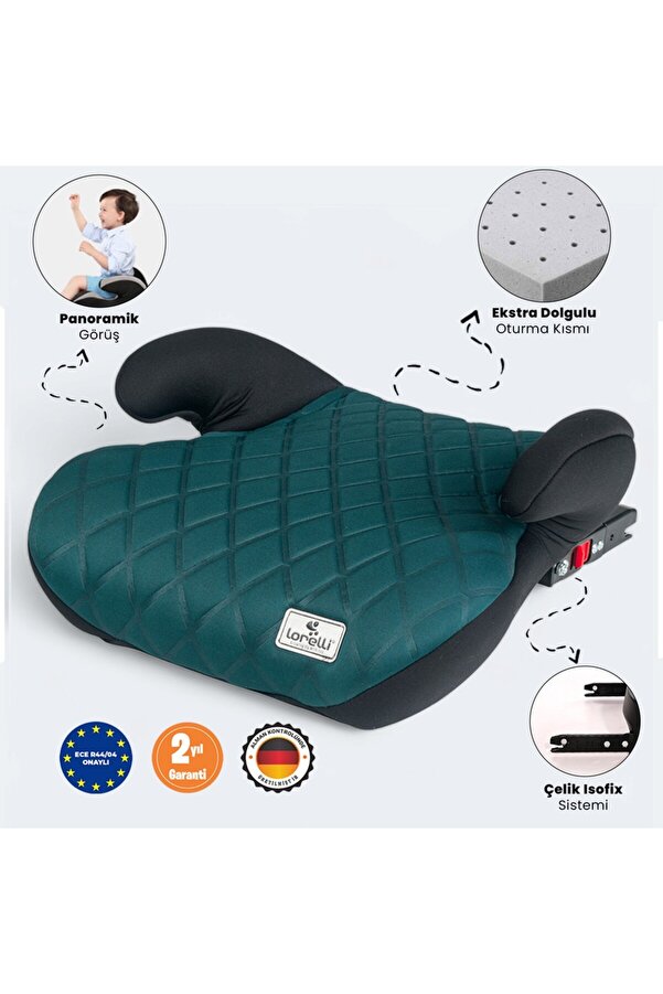 LORELLİ Sirius Fix 22-36 Kg Isofix Yükseltici - Iceberg Green