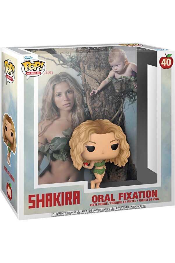 Funko Pop! Album Cover with Case: Shakira - Shakira (Oral Fixation) #40
