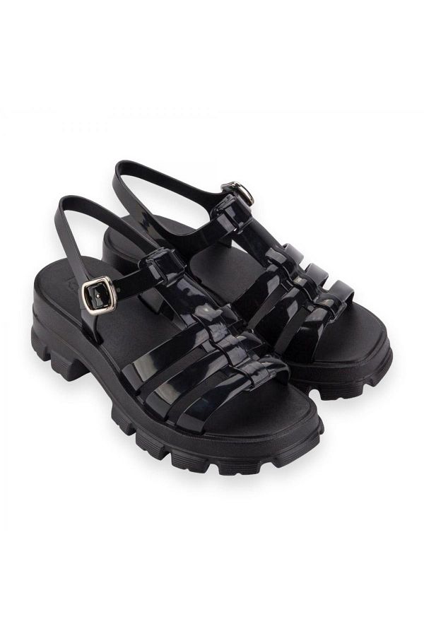 ZAXY-18841 Power Sand - Black Women's Sandals 1