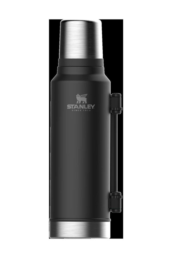 Stanley Classic Vacuum Flask – 1.0L / 1.4L / 1.9L Green Stainless Steel Bottle, BPA-Free Insulated