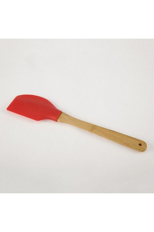 Ün-Ev-Bamboo Handle Silicone Spatula 1