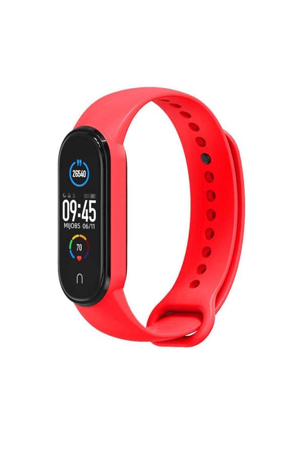 Nezih Case Xiaomi Mi Band 5 Compatible Band Smart Bracelet Strap Classic Colorful Gel Silicone Strap Wristband Trendyol