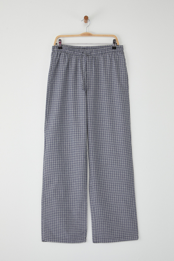 Trendyol Collection-Mehrfarbiger, normal geschnittener / karierter Homewear-Pyjama 1