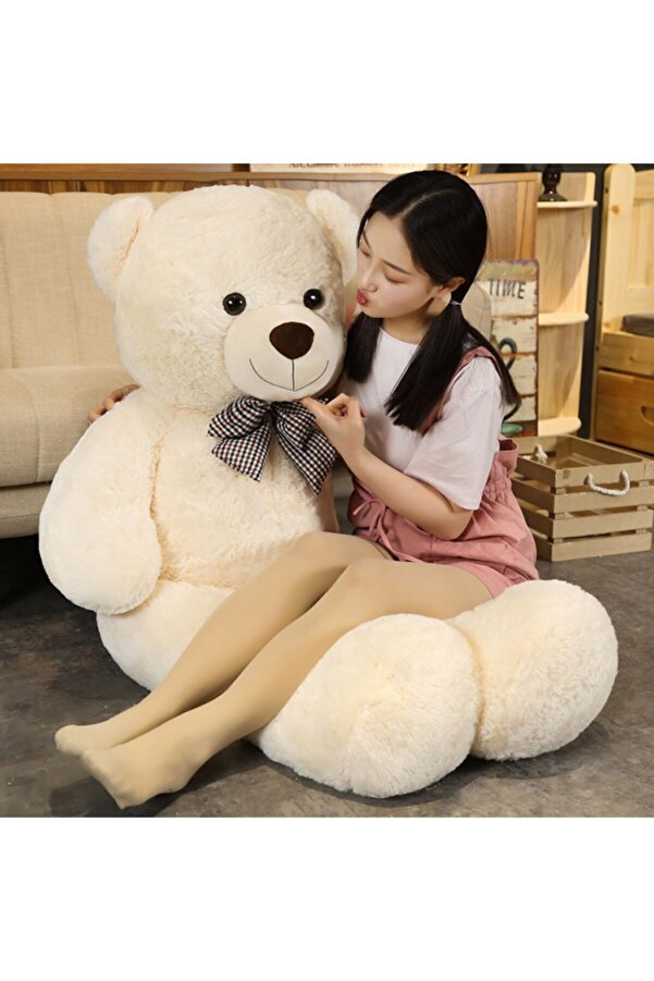 Pandamkee Oyuncak 100 Cm Papyonlu Ayıcık Sevgiliye Özel