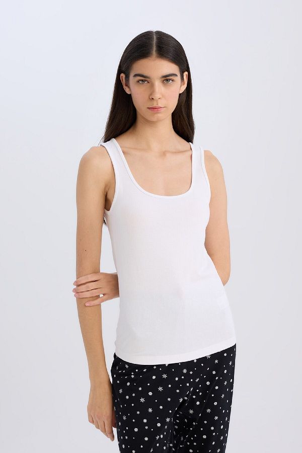 DeFacto-Tricou din bumbac cu croială normală-fall In Love R9041az25sp 1