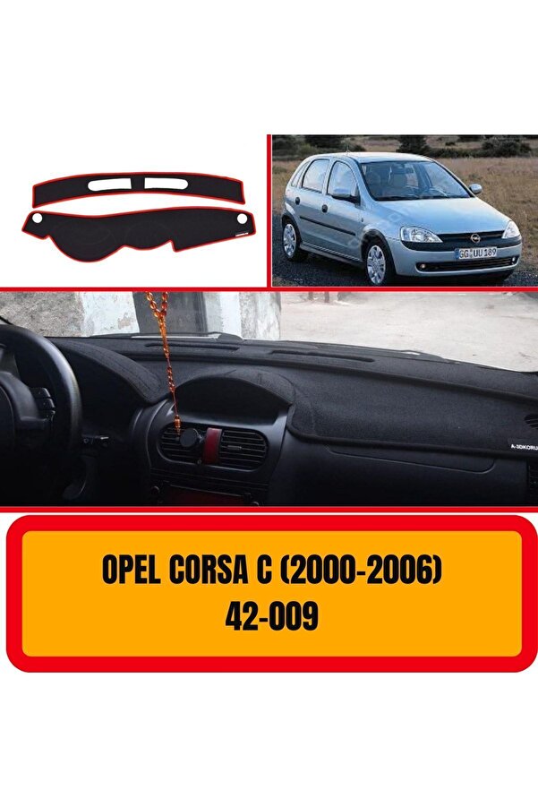 A3D TORPİDO KORUMA Opel Corsa C 2000-2006 Ön Örtüsü Göğüs Panel Torpido Koruma Koruyucu Kılıfı Halısı Aksesuarlar