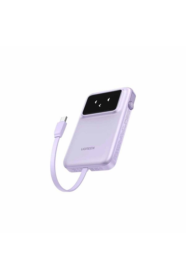 Ugreen-UGreen Powerbank Robotic 10000 Mah Pd 30W With Built-In Usb- 1