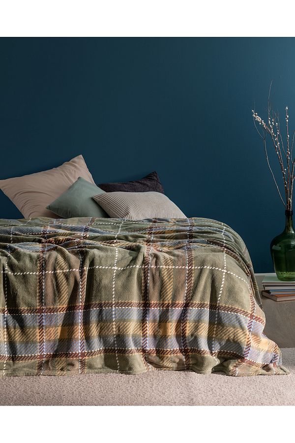 Madame Coco-Bedruckte Wellsoft-Decke „Antonin“ 1