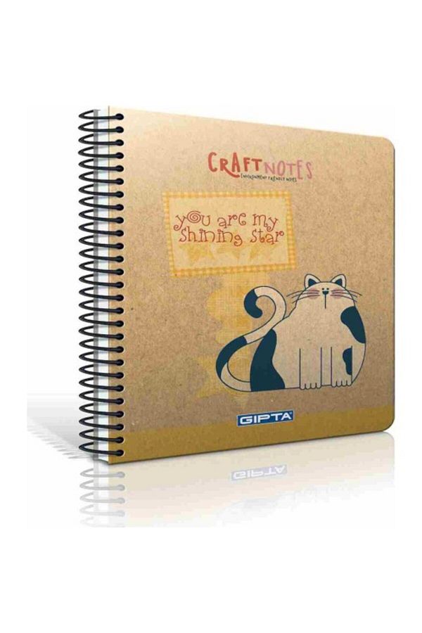 Gıpta-Flat A4 Size, 100 Sheets Hard Door Notebook 1