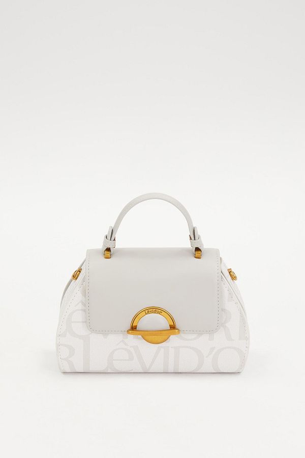 Levidor-White Women's Hand and Shoulder Bag 930281 1