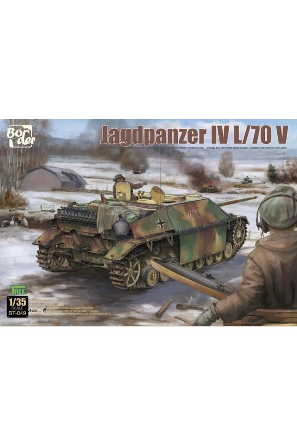 Choice-Border BT-049 1/35 Scale Jagdpanzer IV L/70 V Assemble Model Kit 1