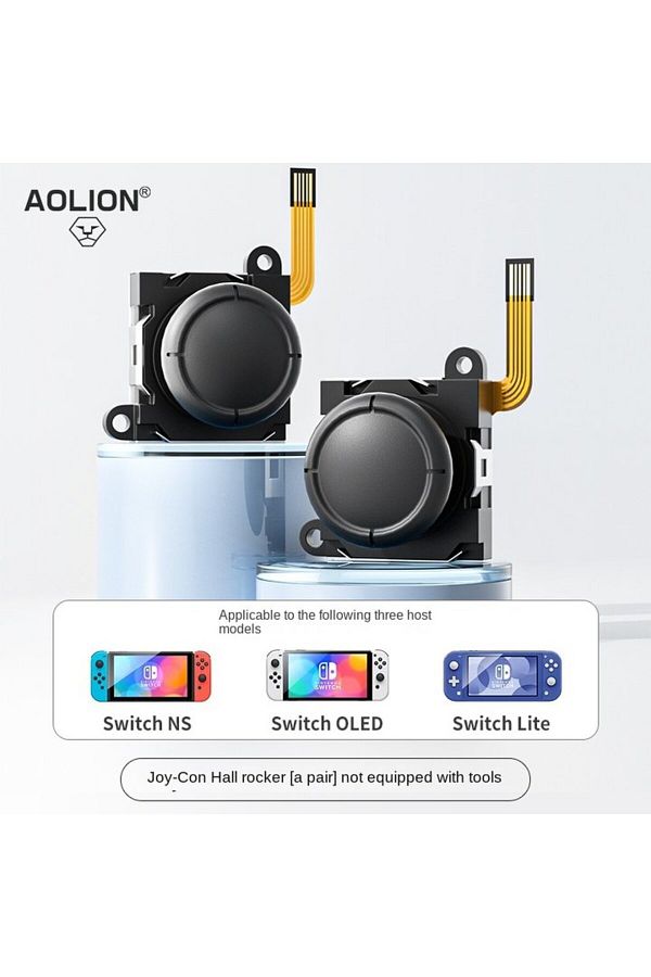 Choice-Set 2 AOLION for Switch Joycon Hall Joystick Drift Original Joystick For Nintendo OLED Gaming Conso 1