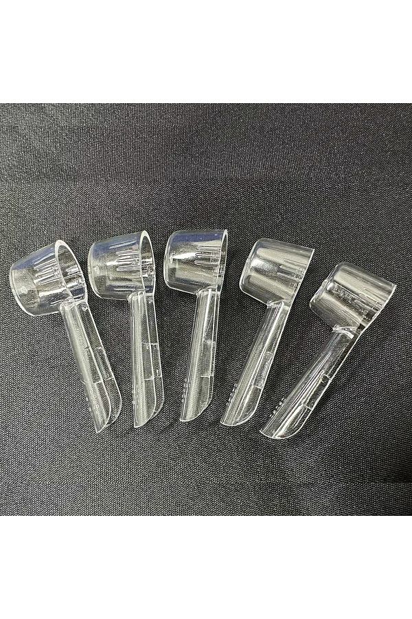 Choice-5pcs 5/10Pc for Oral B Protective Cover for Braun Tooth Brush Heads Lid Stand Holder Electric Toothb 1