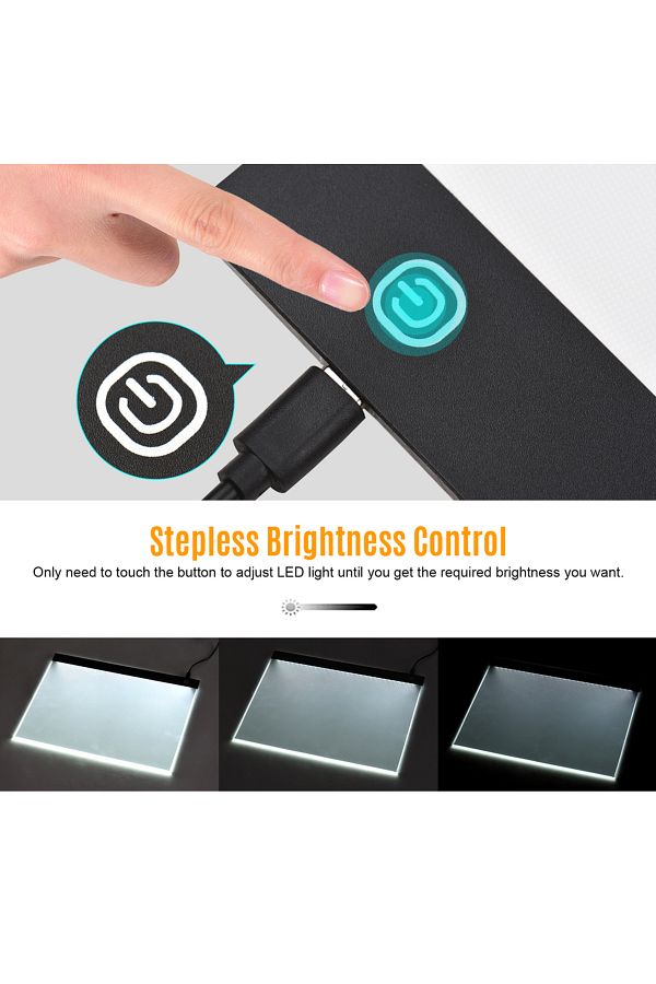 Aibecy-A3g A3 Led Light Pad For Diamond Painting Translucent Drawing Board Usb Powered Digital Graphics Tab 1