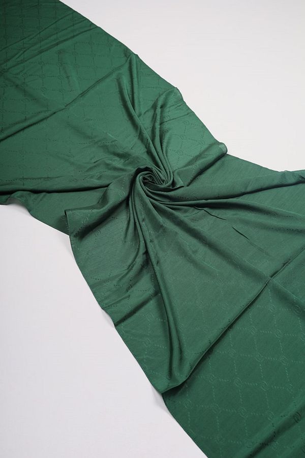 PİRAMİT-Pyramid Monogram Flush Shawl - Pattern-06 - Color-04 1