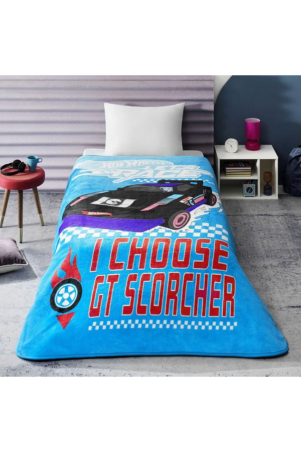 Taç-Hot Wheels Lets Blanket - New Season Licensed Crown 1