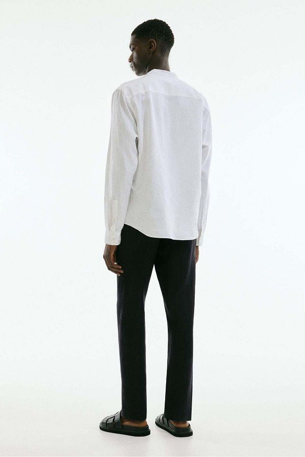 H&M-Regular Fit Linen trousers 1