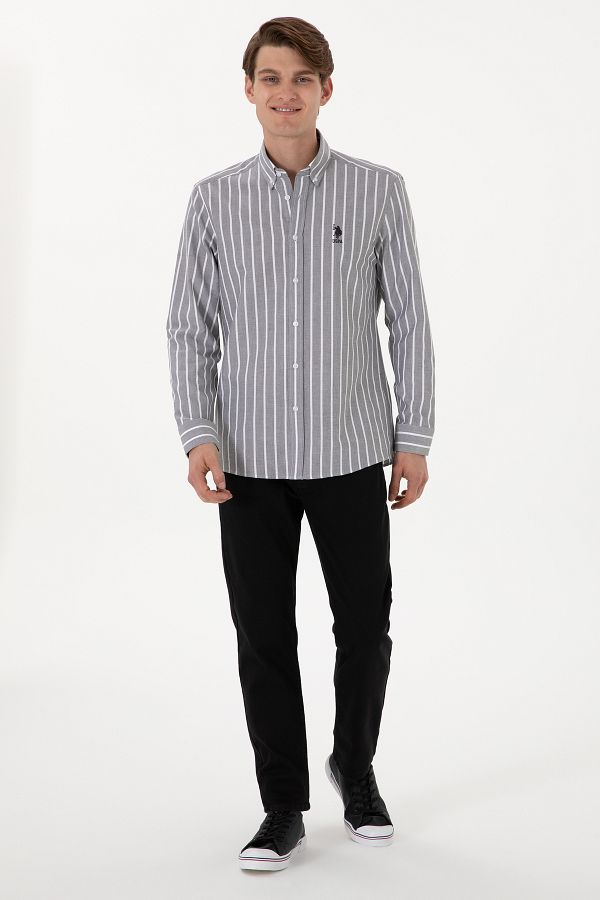 U.S. Polo Assn.-بنطلون جينز أسود للرجال 50298582 -DN0027 1