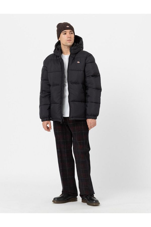 Dickies-Men's Black Dickies Waldenburg Hooded Jacket 1