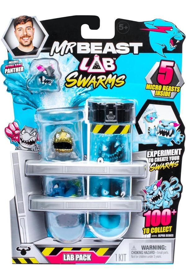 MrBeast Lab-MrBeast Lab Swarms Mystery 5-Pack (5 RANDOM Figures!) 1