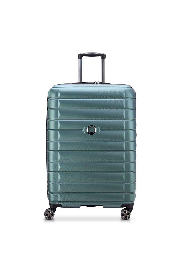 Delsey-Helium Shadow 5.0 82cm Hardcase Expandable 4 Double Wheel Check-In Luggage Trolley Green 1