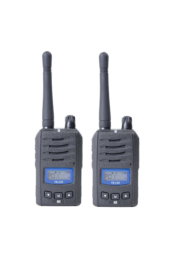 PNI-Portable PMR radio station TTi TX110 set with 2bc 1