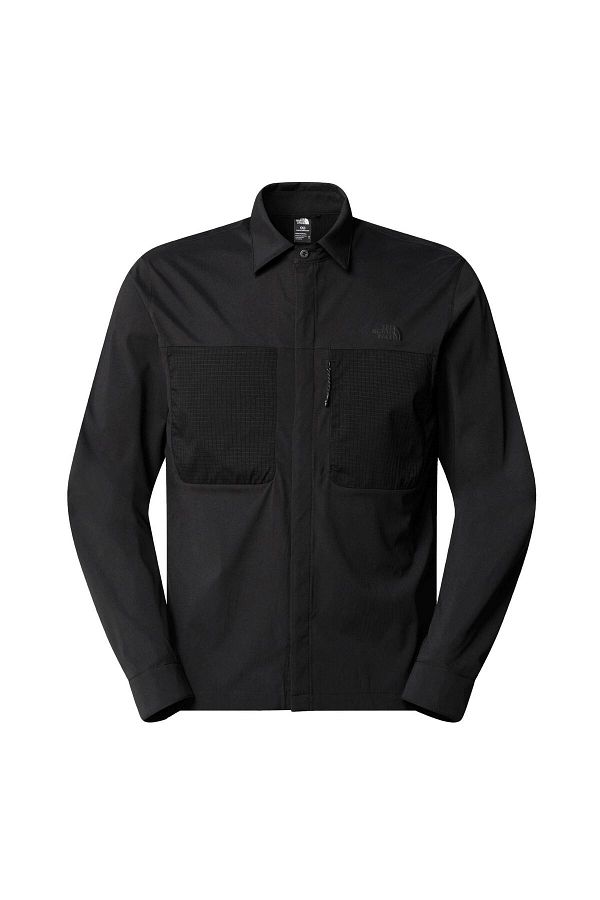 THE NORTH FACE-Ανδρικό πουκάμισο L/s Lightrange Nf0a8b53jk31 Μαύρο-m 1