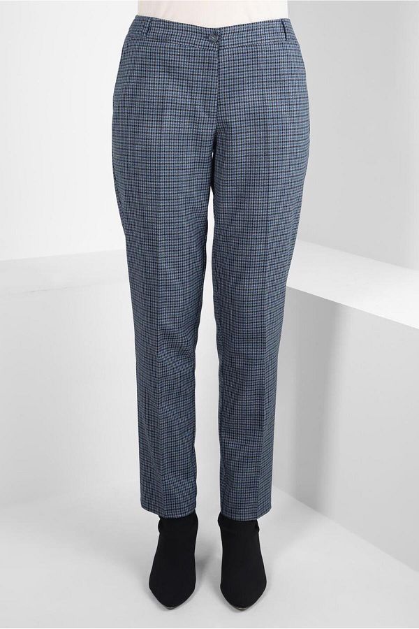 Alvina-SQUARE PATTERNED PANT 70638 1