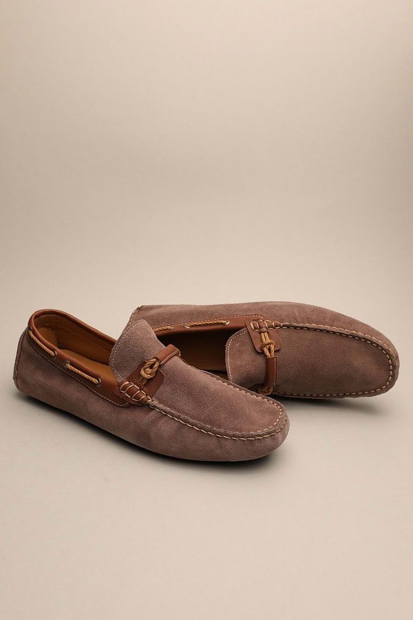 Gondol-Loafer clasic din piele naturală pentru bărbați din piele intoarsa de nurca 41 Ttx.679 1