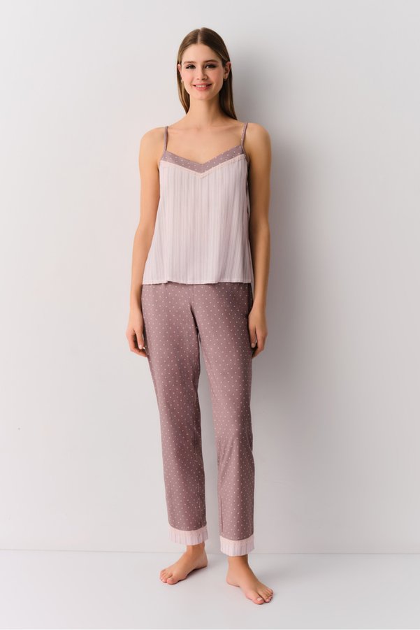 Suwen Isabella Athlete Pants Pajama Set