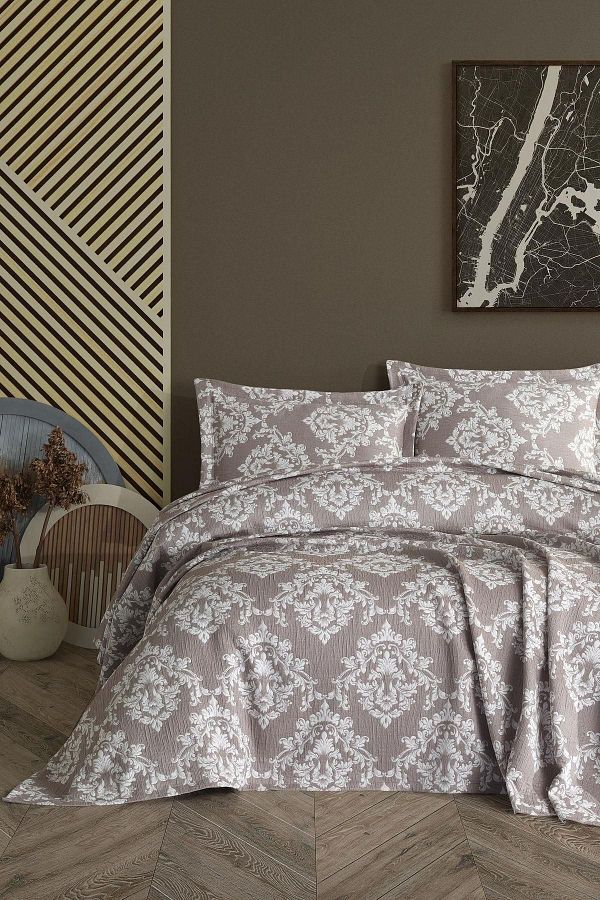 VAROL-Double Damasco Bedspread 1