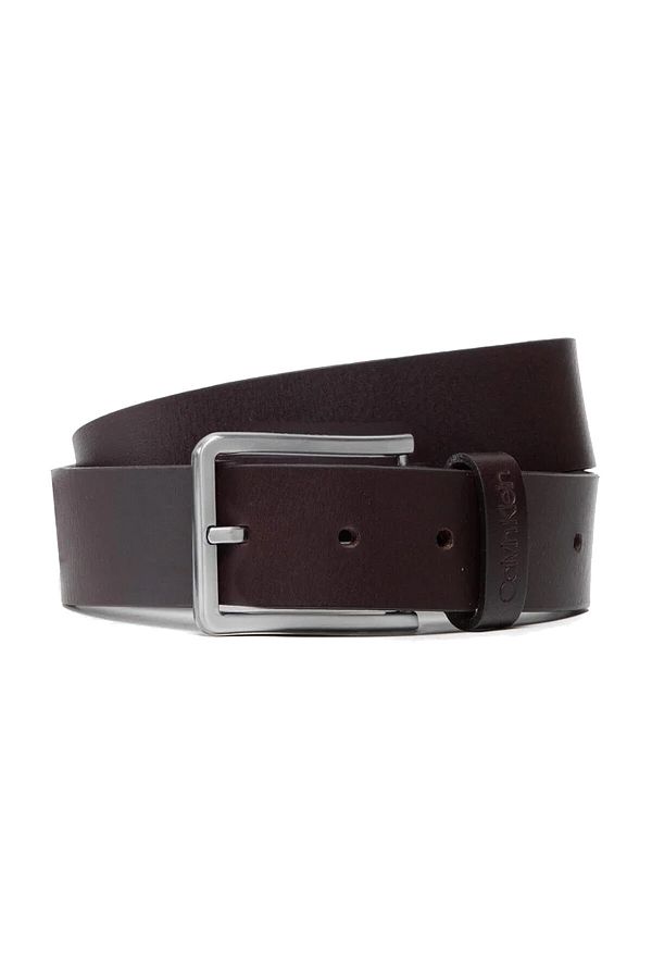 Calvin Klein-K50k505447 Hnědý pánský kožený pásek 1