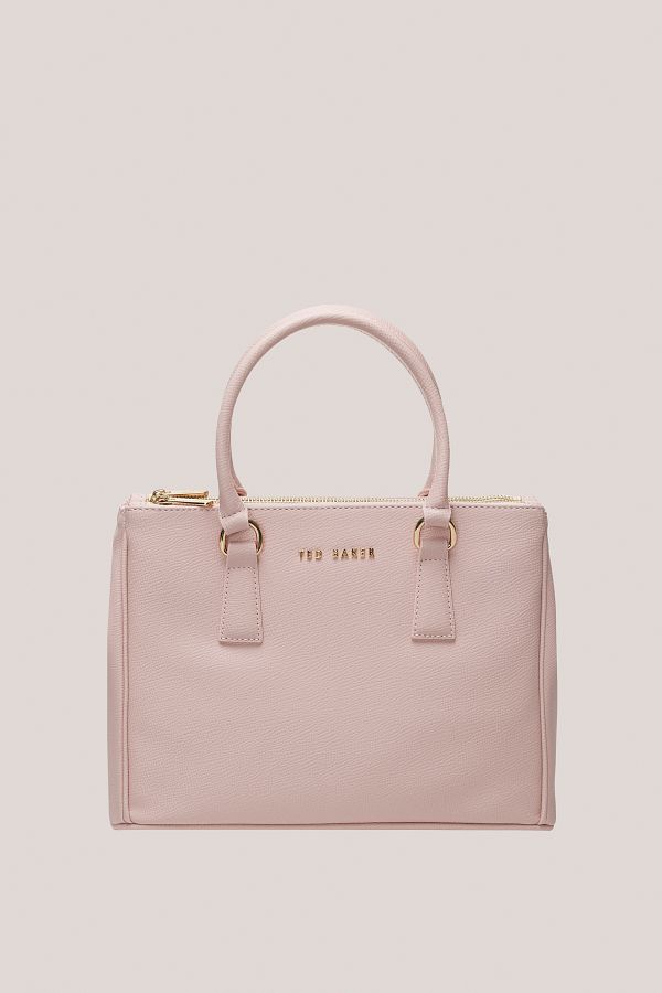 Ted Baker-حقيبة يد جلدية صغيرة مطبوعة 1