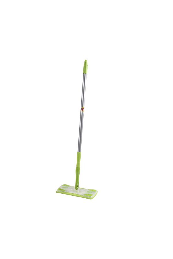 3M-Scotch-Brite Easy Sweeper Kit – 360° Rotating Flat Mop with Extendable Handle (152 x 17 x 1.2 cm) 1