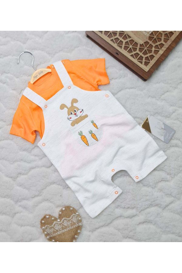 Fox Moda-Monthly Series T-Shirt & Salopet Double Set 1