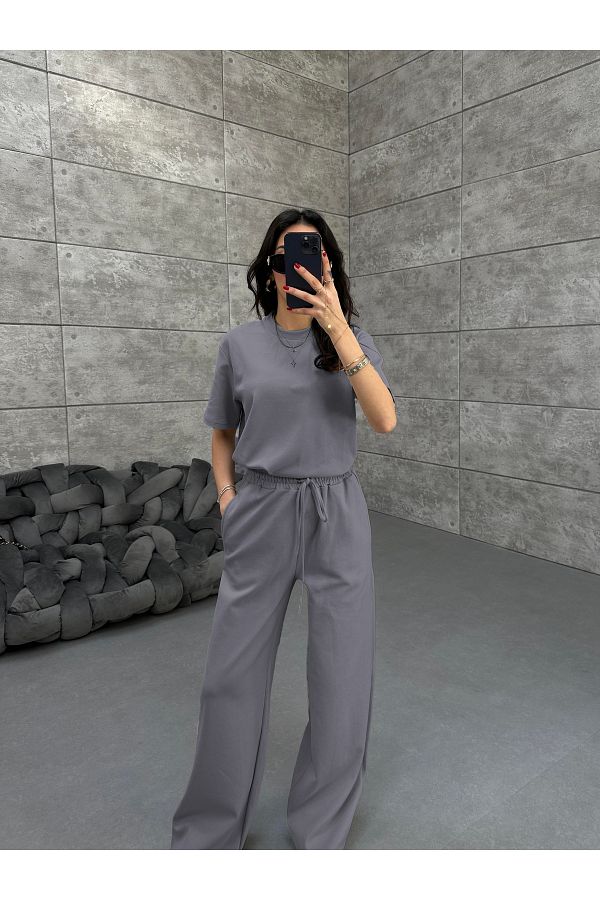 CMZ COLLECTİON-Women's Short Sleeve Spanish Set 1