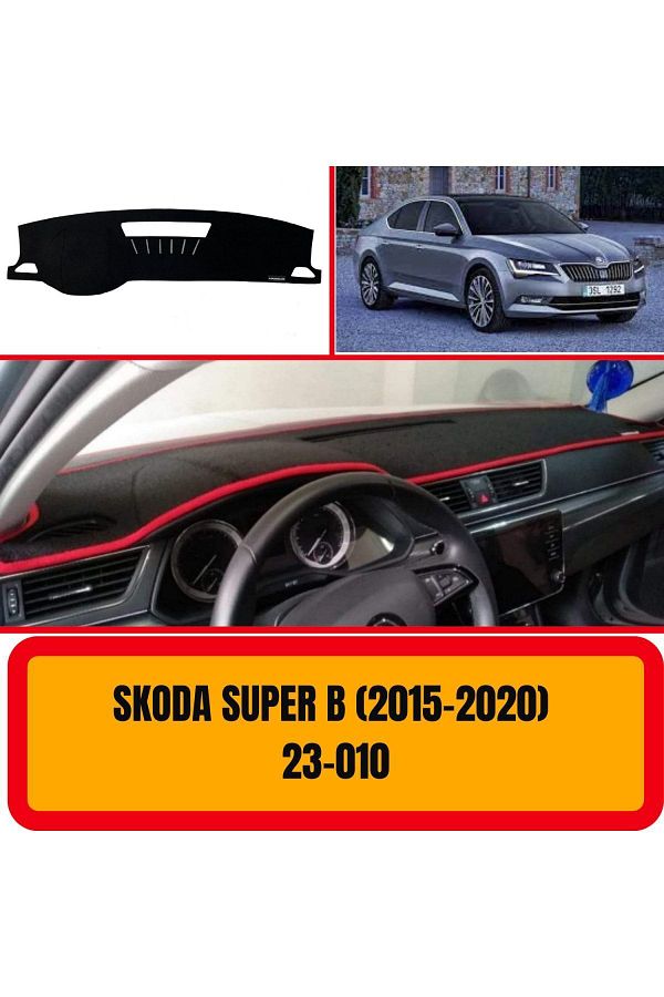 A3D TORPİDO KORUMA-Skoda Superb 2015-2020 Front Chest and Panel Protected - Torpedo, Cover and Carpet A3D/3D 1